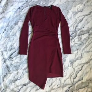 ⭐️HOST PICK⭐️ Lulus Asymmetrical Mini Dress